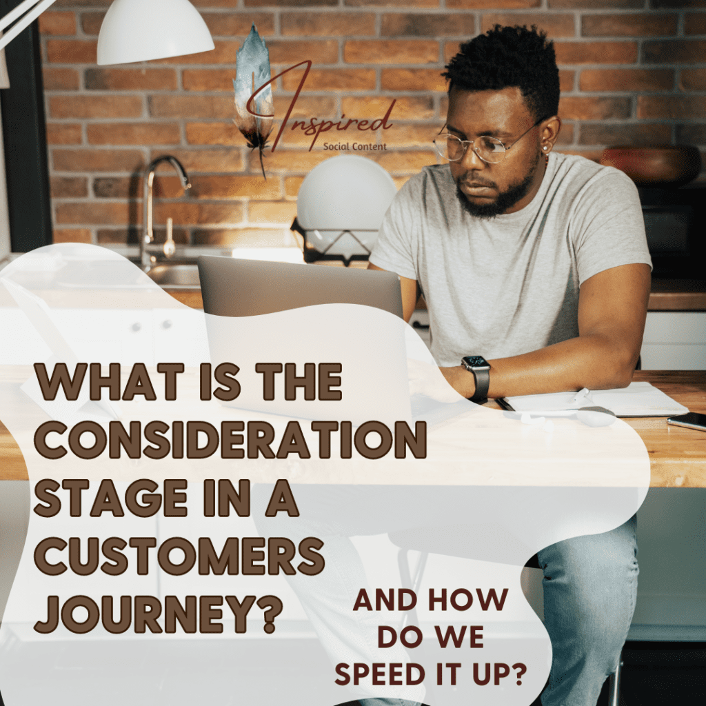 What is the Consideration Stage in a Customers Journey